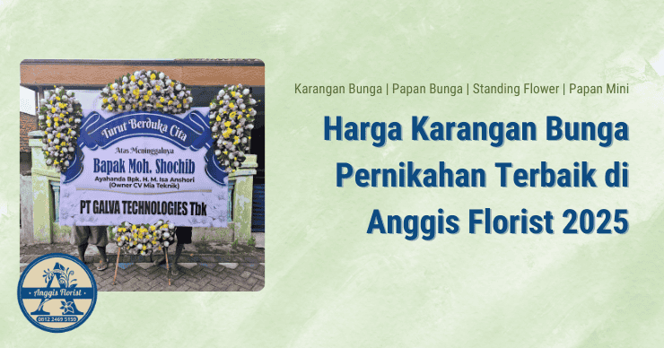 Harga Karangan Bunga Pernikahan