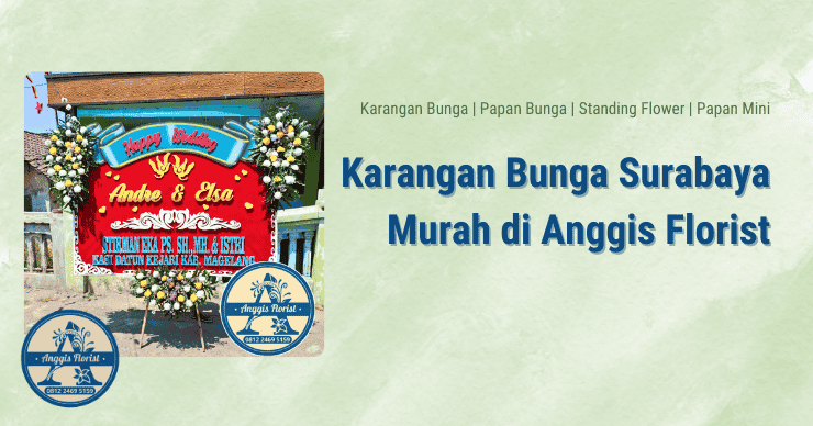 Karangan Bunga Surabaya Murah