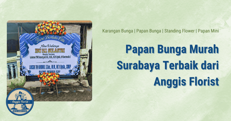 Papan Bunga Murah Surabaya