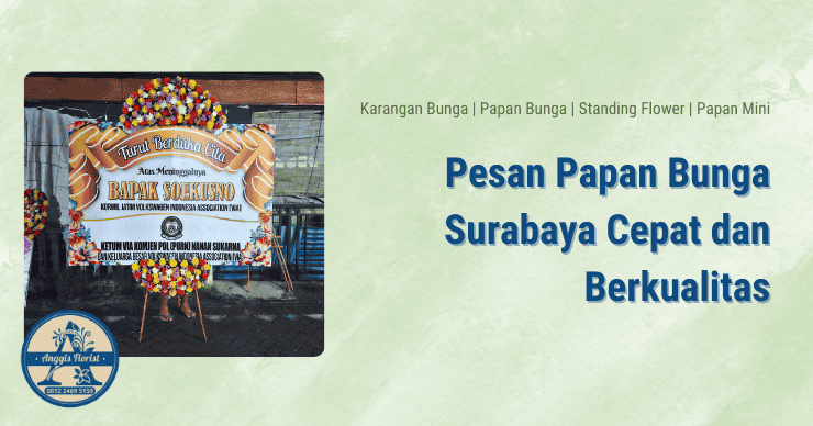 Pesan Papan Bunga Surabaya