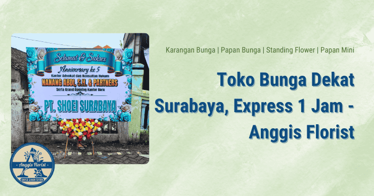 Toko Bunga Dekat Surabaya
