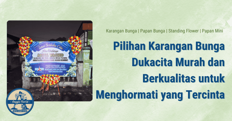 Jual Karangan Bunga Dukacita Murah
