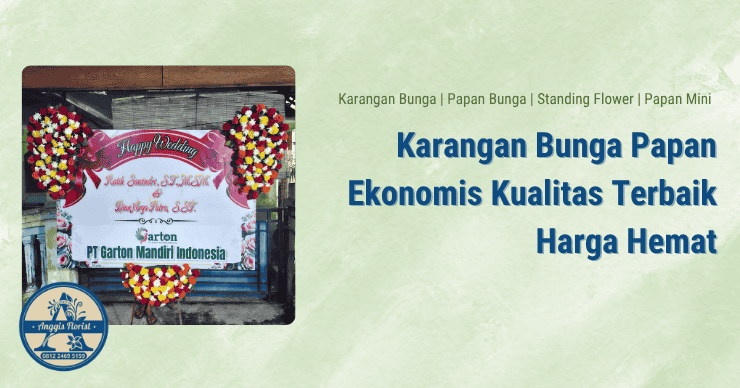 Karangan Bunga Papan Ekonomis