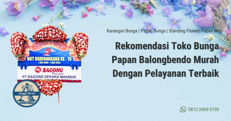 Rekomendasi Toko Bunga Papan Balongbendo Murah Dengan Pelayanan Terbaik