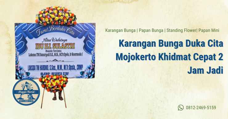 Karangan Bunga Duka Cita Mojokerto Khidmat Cepat 2 Jam Jadi