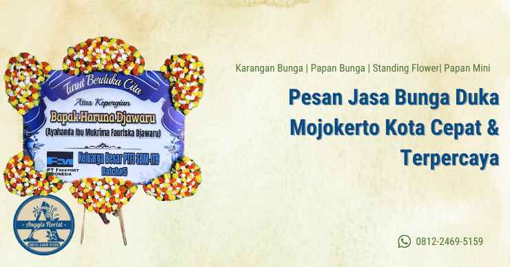 Pesan Jasa Bunga Duka Mojokerto Kota Cepat & Terpercaya